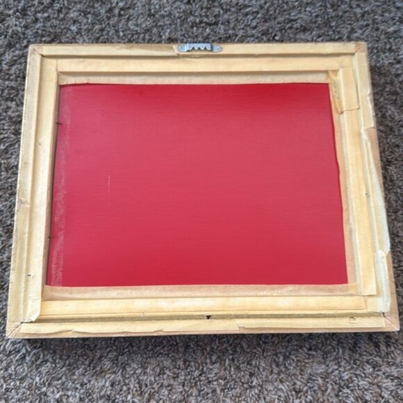 Vintage Anton Pieck 3D Shadow Box Art Wood Frame Lesley Owsley Handcrafted - Picture 9 of 16